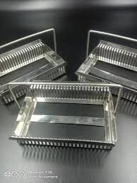 25 Slide Staining Rack