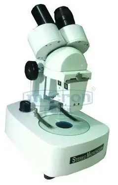 Inclined Stereo Microscopes with Sliding Dual Objectives (with Built in Transmitted Light)